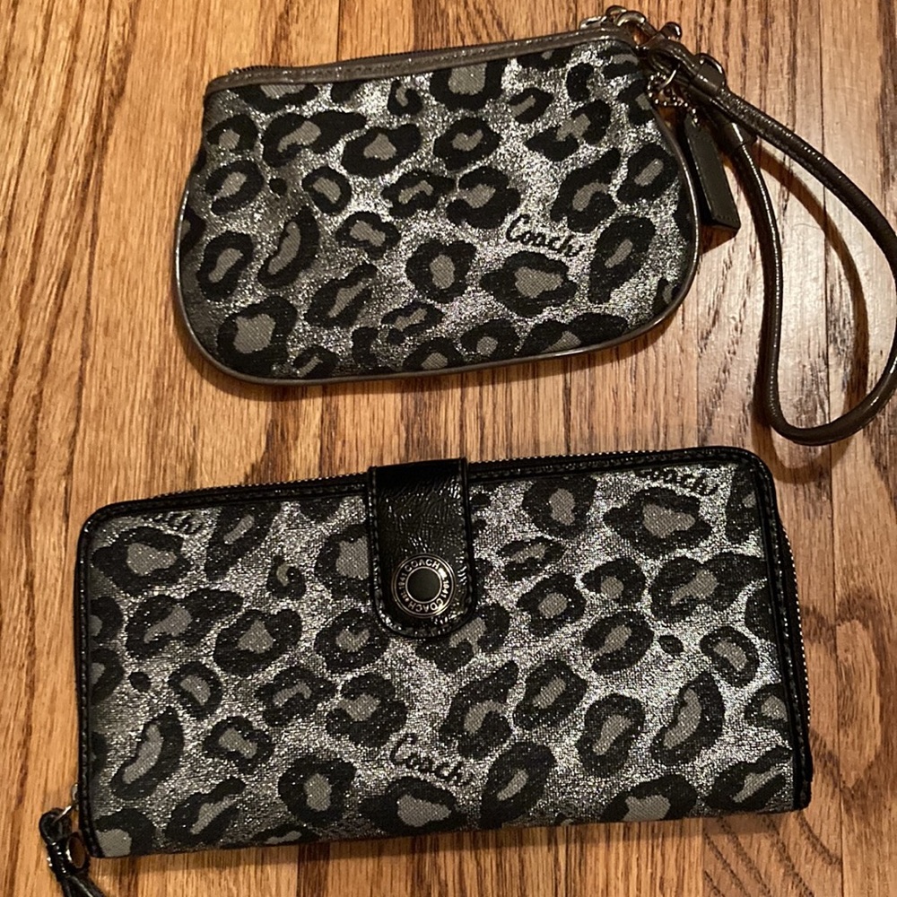 COACH Leopard Print Set
